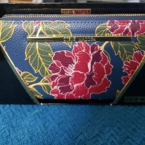 Steve Madden Floral Women's Bag - Blue and Red